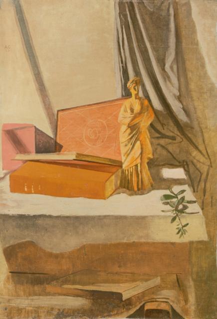 Самохвалов А.Н. Натюрморт со статуэткой. 1933 Самохвалов А.Н. Натюрморт со статуэткой. 1933
